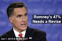 Romney&#39;s 47% Needs a Revise