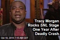 Tracy Morgan Rocks SNL Stage One Year After Deadly Crash