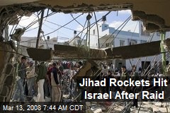 Jihad Rockets Hit Israel After Raid
