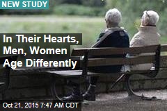 In Their Hearts, Men, Women Age Differently