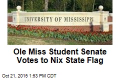 Ole Miss Student Senate Votes to Nix State Flag