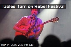 Tables Turn on Rebel Festival