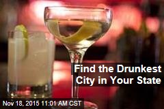 Find the Drunkest City in Your State