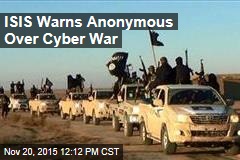 ISIS Warns Anonymous Over Cyber War