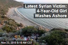 Latest Syrian Victim: 4-Year-Old Girl Washes Ashore