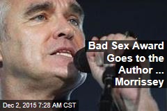 Bad Sex Award Goes to the Author ... Morrissey