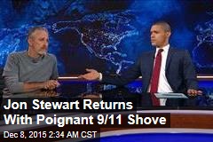 Stewart Returns to Daily Show
