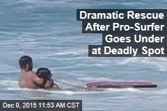 Pro Surfer&#39;s Life-Saving Rescue Caught on Video
