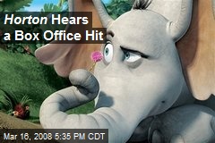 Horton Hears a Box Office Hit