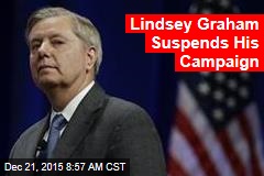 Lindsey Graham Suspends His Campaign