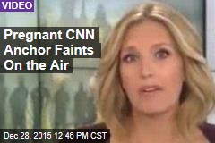 Pregnant CNN Anchor Faints On the Air