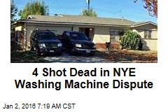 3 Shot Dead in NYE Washing Machine Dispute