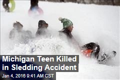 Michigan Teen Killed in Sledding Accident