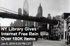 NY Library Gives Internet Free Rein Over 180K Items