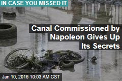 Paris Canal Gives Up Its Secrets