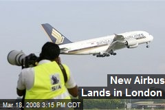 New Airbus Lands in London