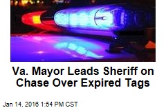 Va. Mayor Leads Sheriff on Chase Over Expired Tags