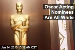 Oscar Acting Nominees Are All White