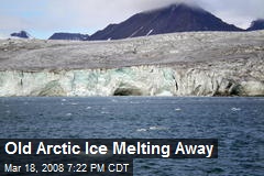 Old Arctic Ice Melting Away