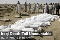 Iraqi Death Toll Uncountable