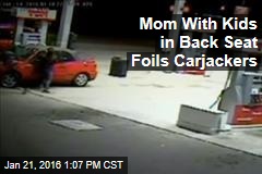 Mom With Kids in Backseat Foils Carjackers