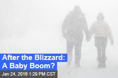 After the Blizzard: A Baby Boom?