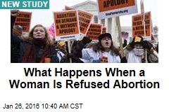 What Happens When a Woman Is Refused Abortion