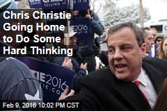 Chris Christie Going Home to Do Some Hard Thinking