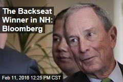 The Backseat Winner in NH: Bloomberg