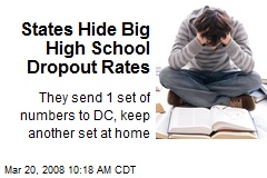 States Hide Big High School Dropout Rates