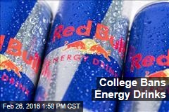 College Bans Energy Drinks