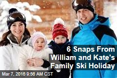 6 Snaps From William and Kate&#39;s Family Ski Holiday