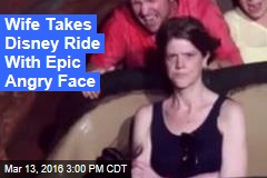 Wife Gives Husband Her &#39;Angry Face&#39; in Epic Photo