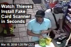 Watch Thieves Install Fake Card Scanner in Seconds