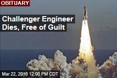Challenger Engineer Dies, Free of Guilt