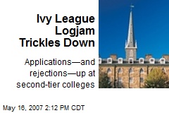 Ivy League Logjam Trickles Down