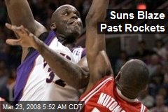 Suns Blaze Past Rockets