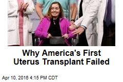 Yeast Infection Ruins First US Uterus Transplant