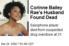Corinne Bailey Rae's Husband Found Dead