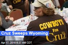 Cruz Sweeps Wyoming