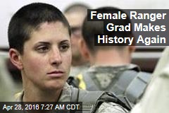 Female Ranger Grad Makes History Again