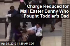 Charge Reduced for Mall Easter Bunny Who Fought Toddler&#39;s Dad