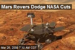 Mars Rovers Dodge NASA Cuts