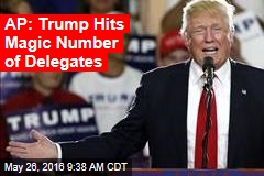 AP: Trump Hits Magic Number of Delegates