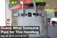 This is the Priciest Handbag Ever Sold