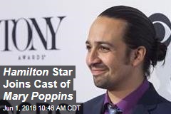 Hamilton Star Joins Cast of Mary Poppins