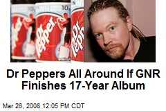 Dr Peppers All Around If GNR Finishes 17-Year Album