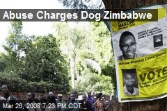 Abuse Charges Dog Zimbabwe