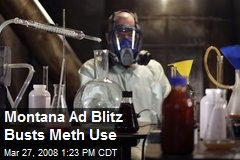 Montana Ad Blitz Busts Meth Use