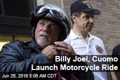 Billy Joel, Cuomo Launch Motorcycle Ride